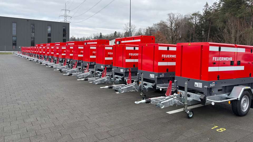 Die SGV hat bei Atlas Copco 38 Stromerzeuger gekauft, um damit die Feuerwehrmagazine im Schweizer Kanton Solothurn auszustatten.