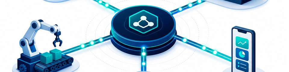 Ein zentraler Messaging-Hub vernetzt Cloud, On-Prem und Industrie-Systeme – Grundlage für schnelle, zuverlässige Datenintegration in Echtzeit.