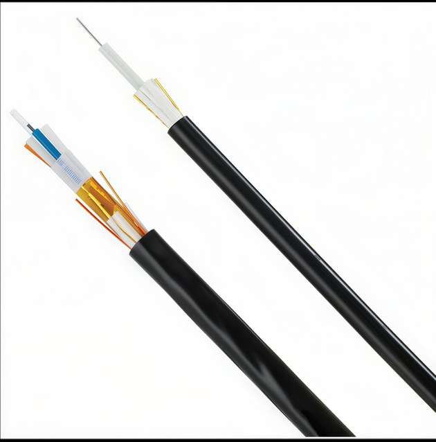 Das 12-Faser-Kabel OptiCore von Panduit mit zentraler Bündelader für Innen-/Außenbereiche ist nach OM3, LSZH und Euroklasse Eca bewertet und verfügt über 250-µm-Fasern. 