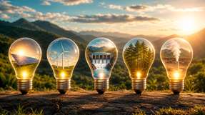 Die Energiewende schreitet voran: Im Jahr 2025 stieg der Anteil erneuerbarer Energien am Bruttostromverbrauch auf 56 Prozent.