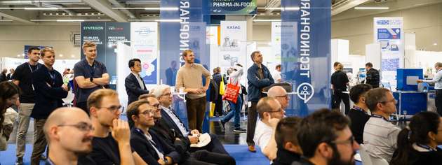 Powtech Technopharm – die internationale Fachmesse für Technologien zur Verarbeitung von Pulvern, Feststoffen und Flüssigkeiten.