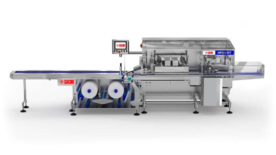 Die Schlauchbeutelmaschine HPS 40 RT ermöglicht die schonende Verpackung unregelmäßig geformter und empfindlicher Produkte.