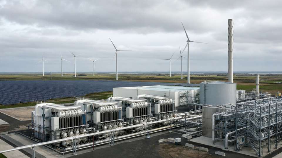 Elektrolyseanlage mit erneuerbarer Stromversorgung: Das geplante Projekt in Aabenraa soll über eine Kapazität von bis zu 150 MW verfügen und ab 2030 in Betrieb gehen.