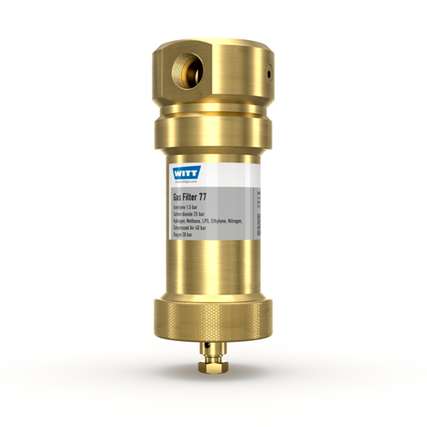 Gasfilter 77 für Anwendungen in der Lebensmittelindustrie.