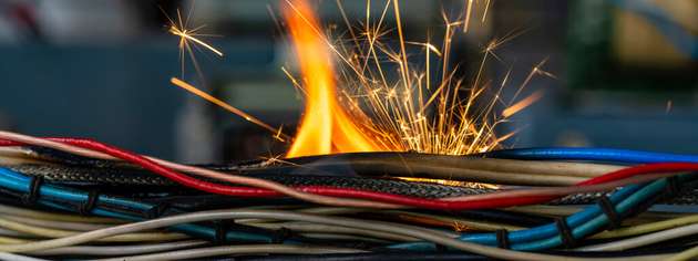 Kabel als verdeckte Zündwege: Warum die Wahl des richtigen Materials im Brandfall über Leben und Tod entscheiden kann.