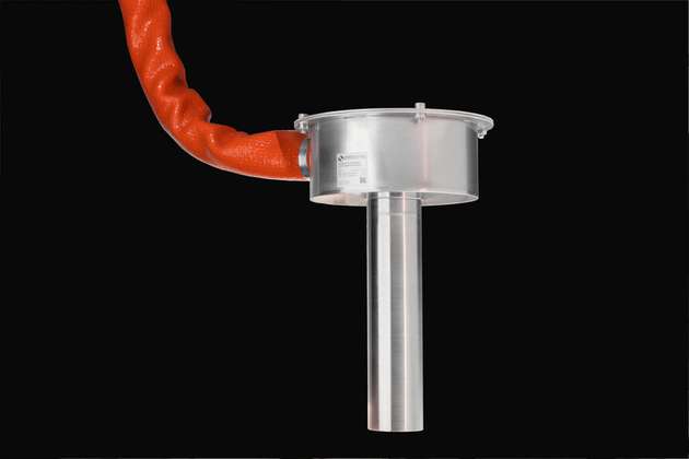 Die OndoSense-FurnaceProtect-Radarlösung für geschlossene Warmhalte-, Schmelz- und Gießöfen ermöglicht kontaktlose, hochpräzise Füllstandsmessungen von bis zu 1.600 °C heißen Metallschmelzen.