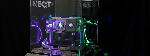 Mit der Validierung des Laserverstärkers an einem Ionenfallen Quantencomputer der Firma neQxt GmbH will QAmp einen Baustein zur technologischen Souveränität Europas liefern.