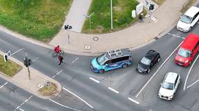 In Ilmenau werden Probefahrten mit dem P:Mover durchgeführt und die dabei gesammelten Daten wissenschaftlich ausgewertet.