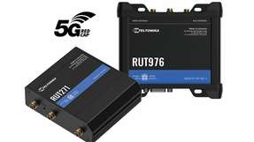 Die Teltonika-Router RUT271 und RUT976 nutzen die 5G-RedCap-Technologie. Sie sind kompakt, robust und speziell für den Einsatz in industriellen IoT- und M2M-Umgebungen konzipiert.