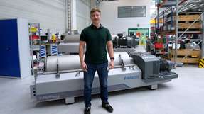 Dominik Breuherr, Produktmanager für Dekanter bei Flottweg.