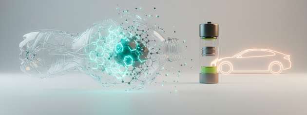Was wie Abfall beginnt, wird zum Hightech-Material: Forschende der Penn State University wandeln PET-Kunststoff durch gezielten thermischen Prozess in hochwertigen synthetischen Graphit um – ein vielversprechender Rohstoff für die Batterietechnologie von morgen.