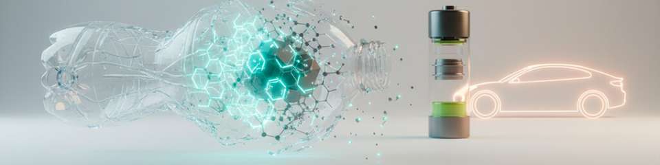 Was wie Abfall beginnt, wird zum Hightech-Material: Forschende der Penn State University wandeln PET-Kunststoff durch gezielten thermischen Prozess in hochwertigen synthetischen Graphit um – ein vielversprechender Rohstoff für die Batterietechnologie von morgen.