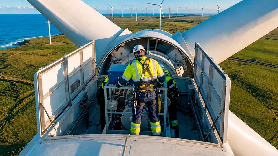 In vielen Baugruppen der regenerativen Energietechnik bewähren sich die Flachdraht-Wellenfedern und -Sicherungsringe aus dem Sortiment von AFC Europe als Leistungs- und Bauraum-Optimierer.