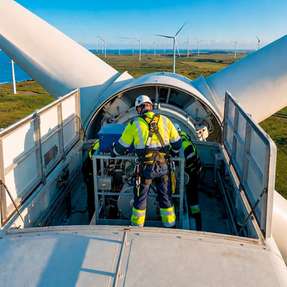 In vielen Baugruppen der regenerativen Energietechnik bewähren sich die Flachdraht-Wellenfedern und -Sicherungsringe aus dem Sortiment von AFC Europe als Leistungs- und Bauraum-Optimierer.