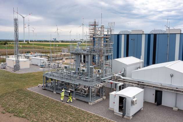 Die Gasaufbereitungsanlage des DBI – Gastechnologisches Institut Freiberg im Energiepark Bad Lauchstädt wurde in Betrieb genommen.
