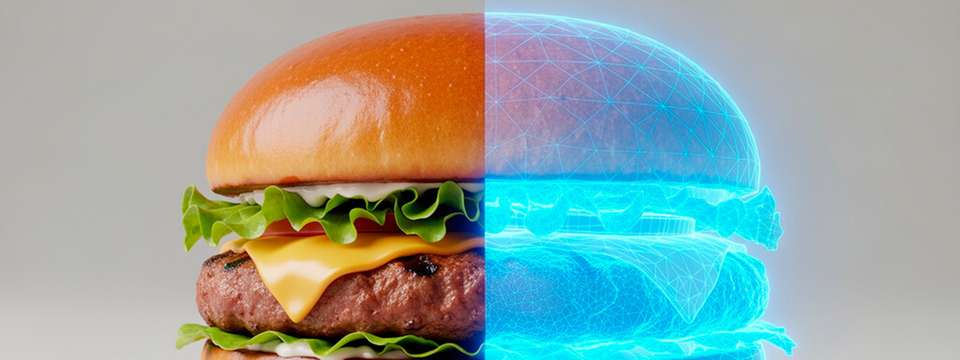 Anhand von 2.216 Burger-Rezepten von Food.com als Datenquelle lernt BurgerAI Muster bei der Kombination und Dosierung von Zutaten und generiert anschließend von Grund auf neue Burger-Rezepte.