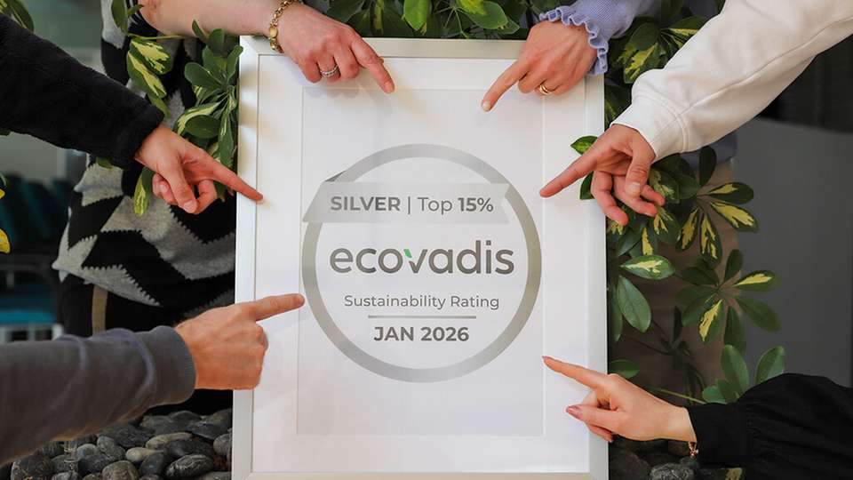 Mit der EcoVadis‑Silbermedaille 2026 bestätigt Jauch erneut seine Position unter den führenden 15  Prozent der bewerteten Unternehmen weltweit.