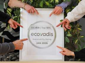 Mit der EcoVadis‑Silbermedaille 2026 bestätigt Jauch erneut seine Position unter den führenden 15  Prozent der bewerteten Unternehmen weltweit.