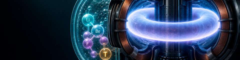 Forschende von ORNL, Cleveland Clinic und IBM berechneten neun molekulare Konfigurationen des geschmolzenen Salzes FLiBe – erstmals auf Quantencomputern –, um Tritium-Bindung und -Gewinnung für Fusionsreaktoren besser zu verstehen.