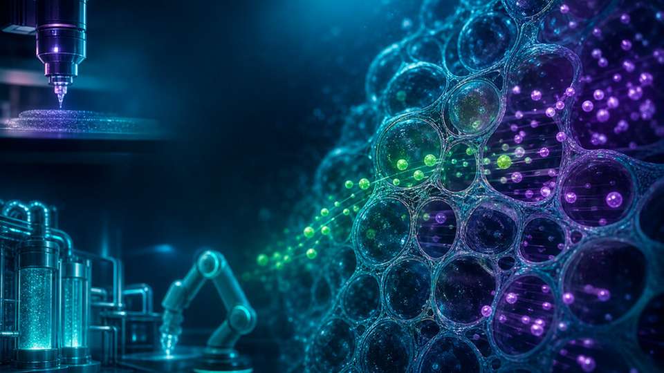 Ein neuartiges 3D-druckbares Material ahmt die Struktur und Filterfunktion menschlichen Gewebes nach.