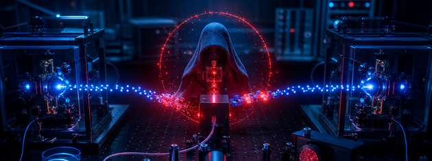 Beim Quantum Hackathon in Jena schlüpften rund 20 Teilnehmende in die Rolle der Hackerin Eve. Gemeinsam mit dem Fraunhofer IOF und ISI testeten sie ein Quantensignal. Ein Serious Game und der „Quanten-Kompass“ vermitteln das Wissen nun online.
