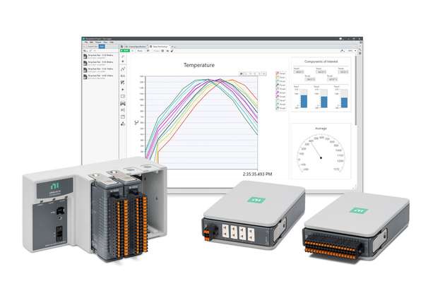 NI FlexLogger ist eine Datenerfassungssoftware, mit der Sie elektrische Mess- und Sensordaten schnell aufnehmen können – ganz ohne Programmieraufwand.