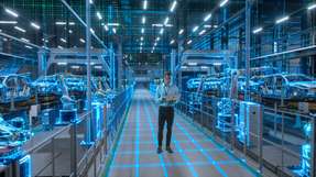 Die digitale Werkerassistenz begleitet die Montageschritte in Echtzeit und macht Erfahrungswissen dauerhaft verfügbar.