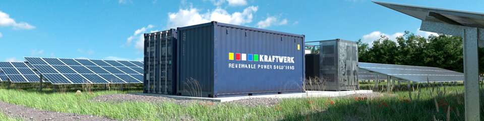 Batteriespeicher nehmen Solarstromüberschüsse auf, kappen Lastspitzen und sichern kritische Produktionsbereiche im Falle eines Netzausfalls.