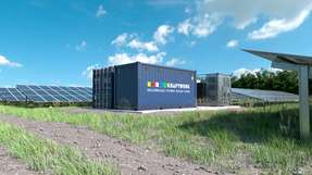 Batteriespeicher nehmen Solarstromüberschüsse auf, kappen Lastspitzen und sichern kritische Produktionsbereiche im Falle eines Netzausfalls.