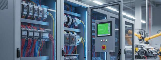 HMI im Einsatz in der modernen Industrieautomation.