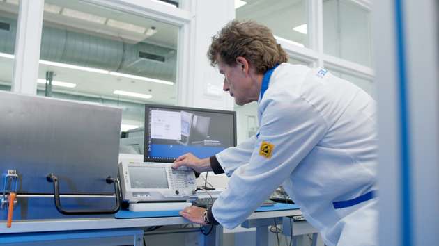 EMV-Messungen und Tests.