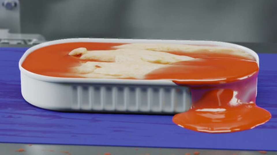 Die C35 Washdown kontrolliert das Gewicht verpackter Lebensmittel auch unter anspruchsvollen Produktionsbedingungen – etwa bei feuchten oder klebrigen Produkten.