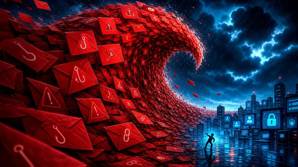 KI verstärkt polymorphe Phishing-Aktivitäten deutlich: allein 2024 stieg der Anteil der Phishing-Emails, die polymorphe Elemente nutzten von 45,5 Prozent auf 74,3 Prozent.