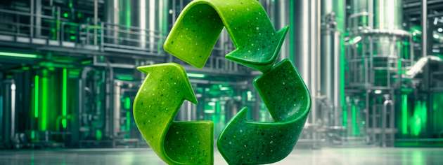 Im Industriepark Höchst wird ein neues Verfahren zur Recycling von Kunststoffabfällen im industriellen Maßstab erprobt. Dabei entstehen aus gemischten und kontaminierten Abfällen Pyrolyseöle.