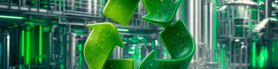 Im Industriepark Höchst wird ein neues Verfahren zur Recycling von Kunststoffabfällen im industriellen Maßstab erprobt. Dabei entstehen aus gemischten und kontaminierten Abfällen Pyrolyseöle.