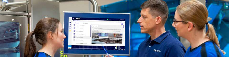 GEA erweitert digitales Portfolio im Bereich Food: Changeover Assist reduziert Fehler, Ausschuss und Stillstand bei Produktwechseln.