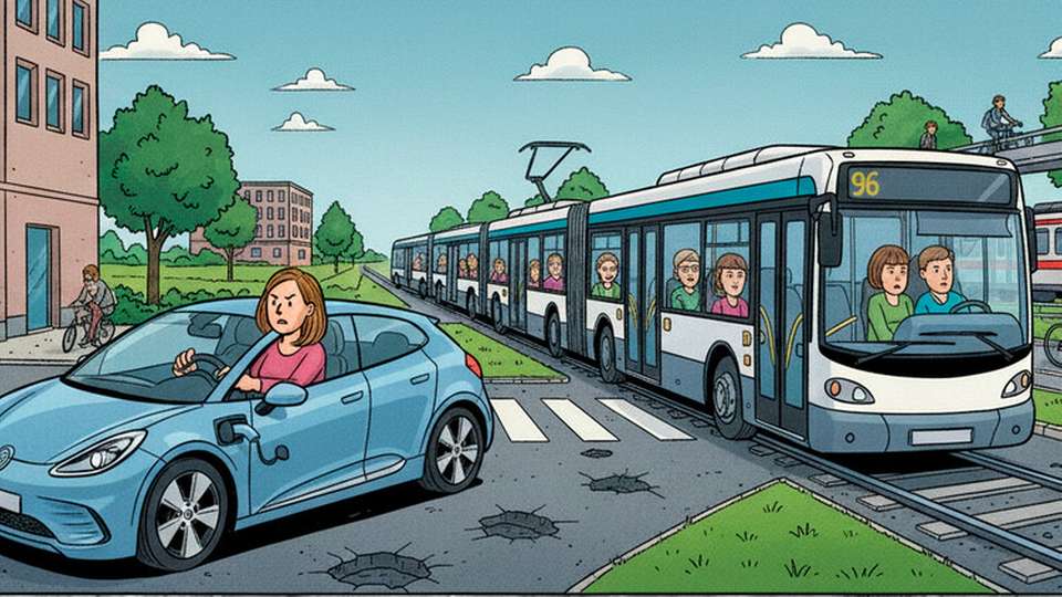 Die Verkehrswende gewinnt an Zustimmung: E-Autos und öffentlicher Verkehr werden beliebter. Gleichzeitig bremsen hohe Kosten, Ladeprobleme und der schlechte Zustand vieler Straßen und Wege.