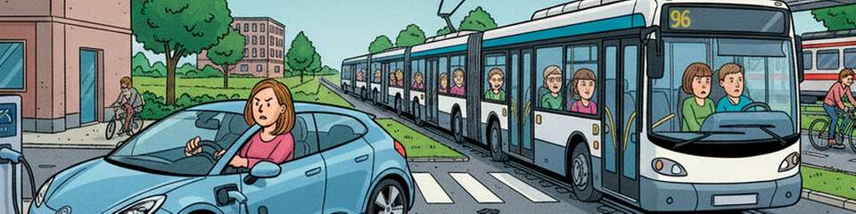 Die Verkehrswende gewinnt an Zustimmung: E-Autos und öffentlicher Verkehr werden beliebter. Gleichzeitig bremsen hohe Kosten, Ladeprobleme und der schlechte Zustand vieler Straßen und Wege.