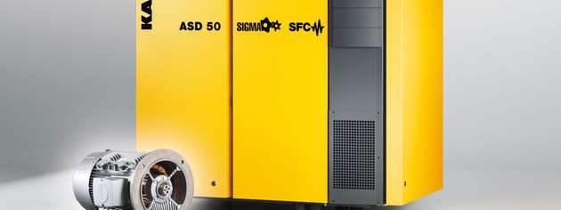 Die neue Generation der fluideingespritzten Schraubenkompressoren der Serie ASD bringt Leistung präzise in die industrielle Metallbearbeitung.