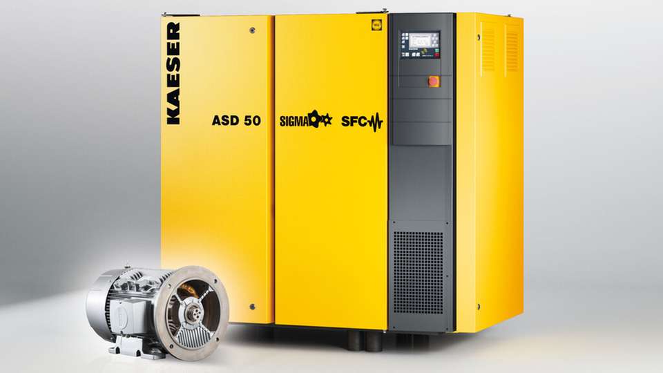 Die neue Generation der fluideingespritzten Schraubenkompressoren der Serie ASD bringt Leistung präzise in die industrielle Metallbearbeitung.
