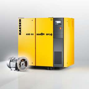 Die neue Generation der fluideingespritzten Schraubenkompressoren der Serie ASD bringt Leistung präzise in die industrielle Metallbearbeitung.