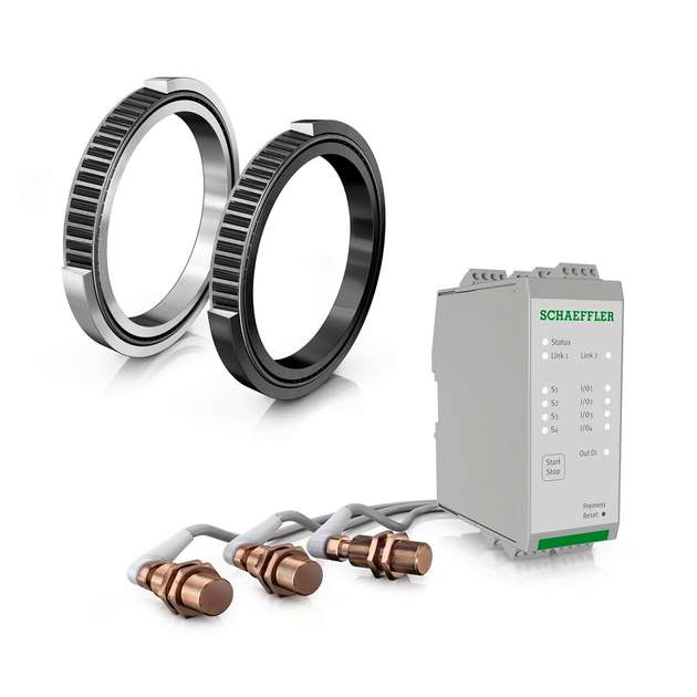 Für die korrekte Vorspannung während der Montage und im Betrieb sorgt dabei das Vorspannungsmesssystem „Premesy“ von Schaeffler.