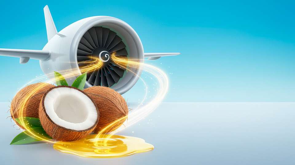 Forschende testen, ob sich der Kraftstoff mit Jet A-1 mischen und in bestehenden Triebwerken einsetzen lässt.