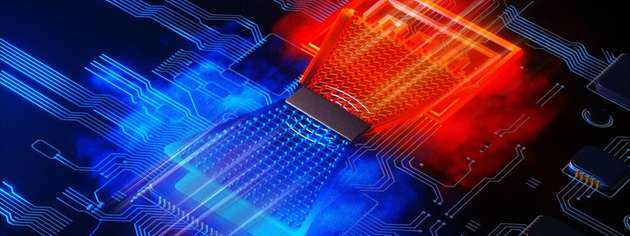 Das neue Kühlsystem verbindet zwei Nickel-Titan-Folien: Eine wärmeaktive Folie erzeugt Bewegung, die eine zweite Folie zur Kälteerzeugung nutzt.