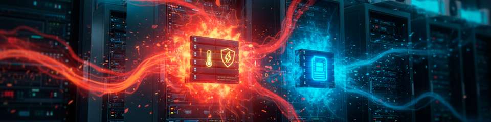 Hohe Temperaturen können Server, NAS- und RAID-Systeme sowie Festplatten beschädigen und dadurch Datenverlust verursachen. Kühlung und geprüfte Backups senken das Risiko.