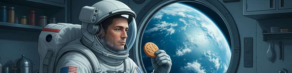 Forschende der Southern Illinois University entwickeln proteinreiche, 3D-gedruckte Kekse aus PET-Kunststoff und Pflanzenabfällen für ressourcenarme Umgebungen wie den Weltraum.