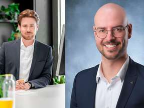 Julius Kirchner, Geschäftsführender Gesellschafter der Fränische Group, und David Flügel, Product Development Manager Materials bei Fränkische Industrial Pipes.