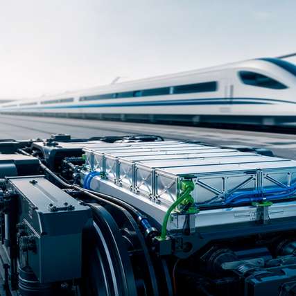 Batteriemodule für den Einsatz in Hochgeschwindigkeitszügen und anderen Schienenfahrzeugen.