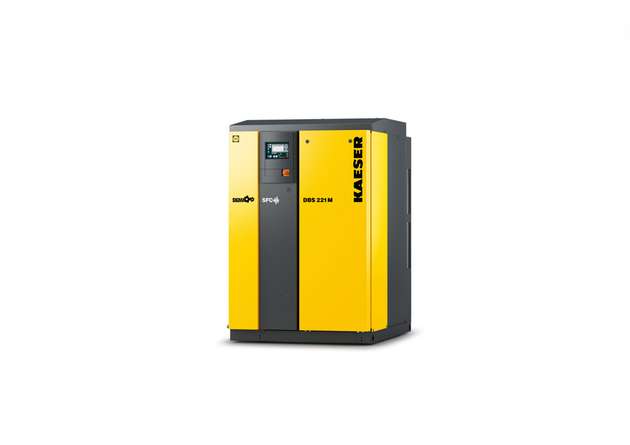 Die DBS-Schraubengebläse haben ein energiesparendes Antriebskonzept und eine kompakte Bauweise.