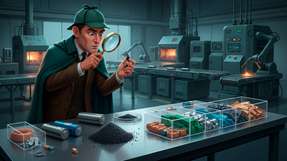 Die Analyse von Schwarzmasse soll helfen, Recyclingmaterialien aus Lithium-Ionen-Batterien zuverlässig zu bewerten und hochwertig aufzubereiten.